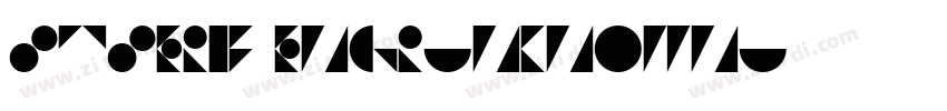 STSerif EngrUnknownU字体转换